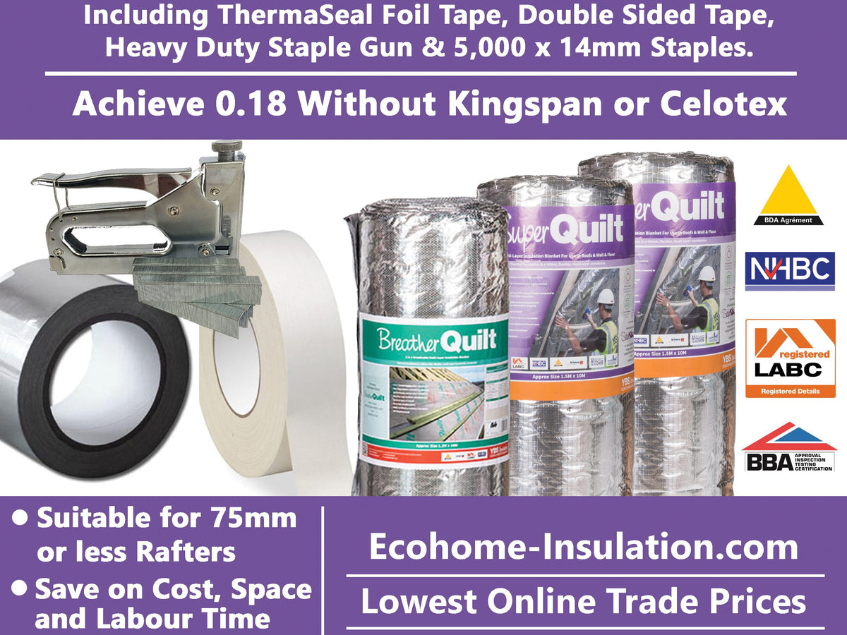 0.18 U Value - Roof Solution.