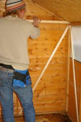 How To Insulate Your Timber Building Using an EcoPro Shed Insulation Kit