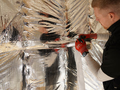 How to Fit SuperQuilt onto Solid Walls