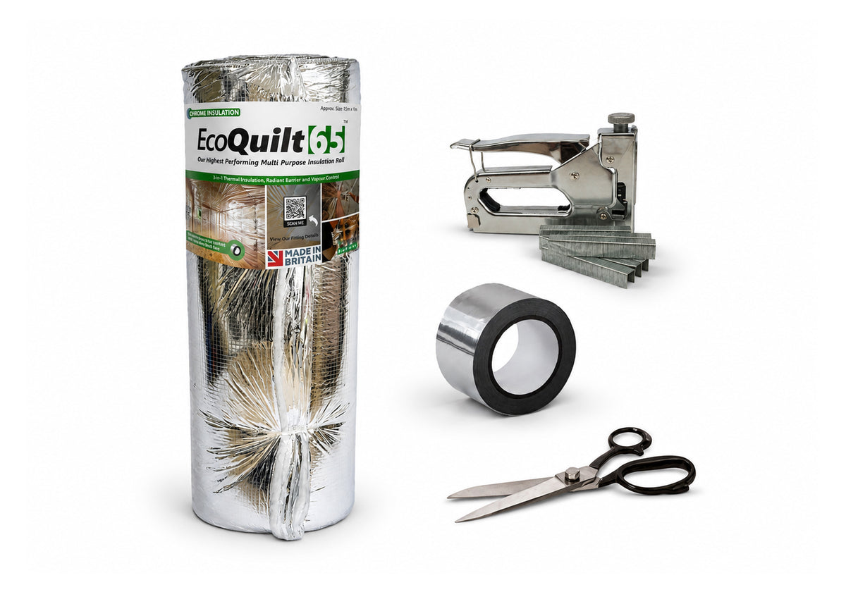 EcoQuilt65 House Blanket Insulation Kit