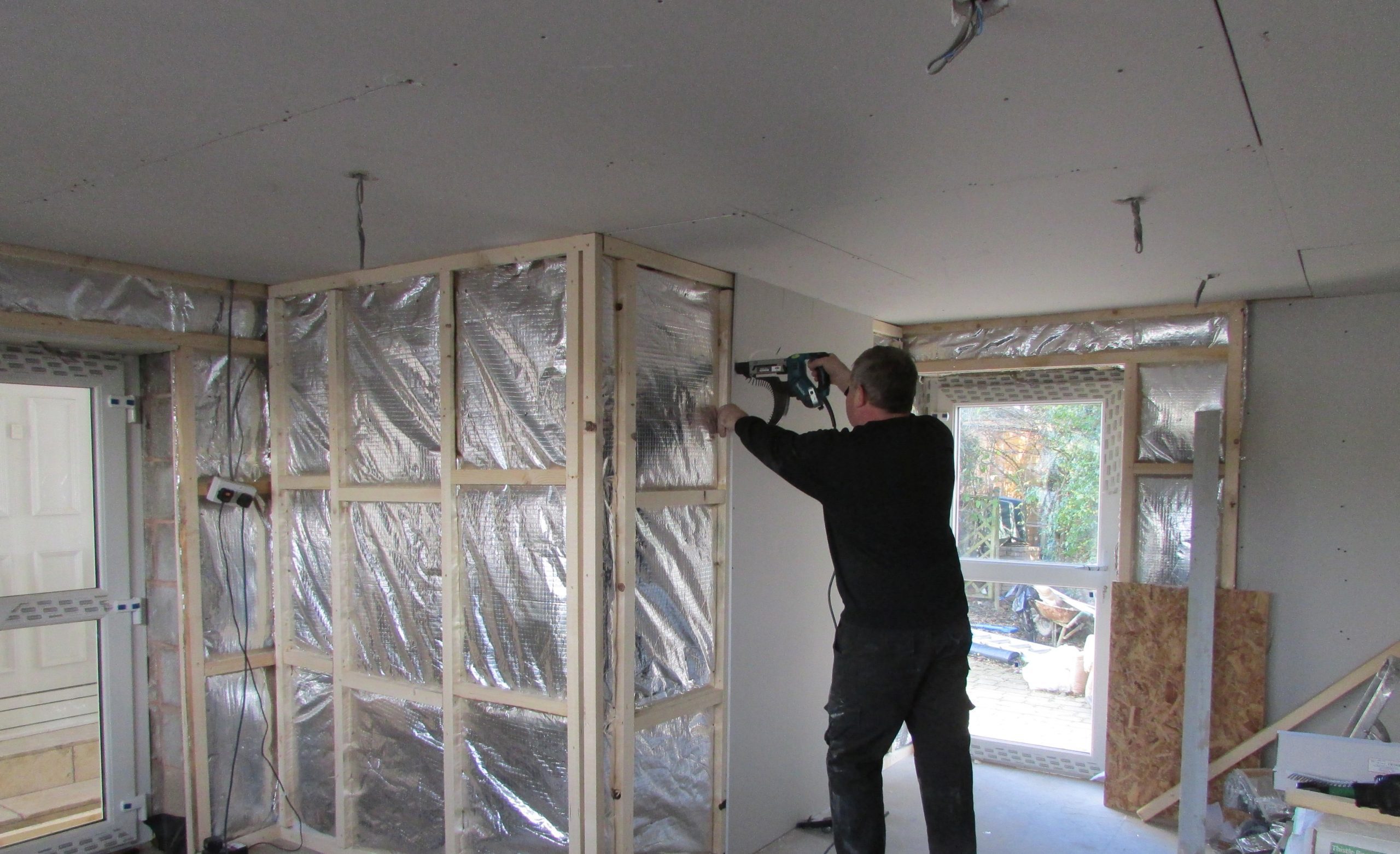 Installing Plasterboard