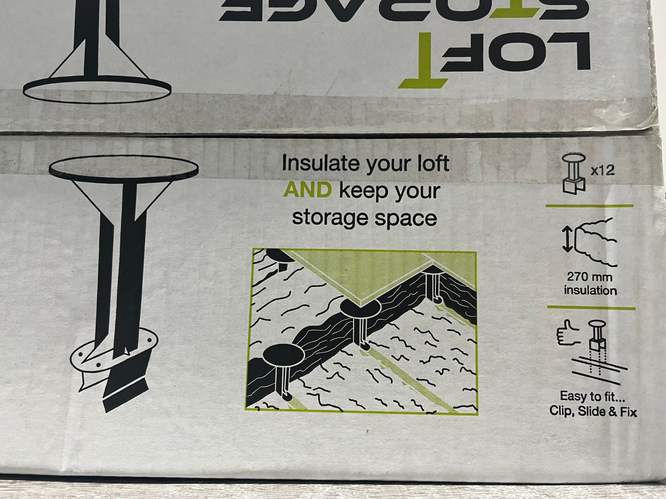 Loft Storage Stilts • Ecohome Insulation